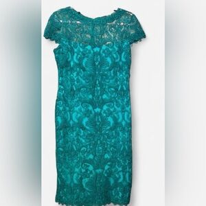 Tadashi Shoji Vibrant Blue Lace Dress